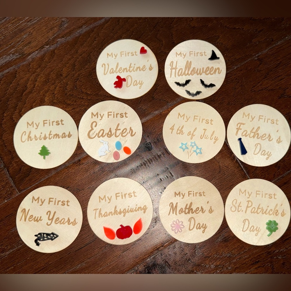 New 3D Baby’s First Holidays Milestones